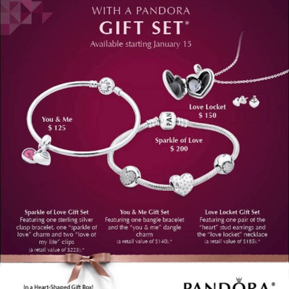PANDORA Valentine’s Day Bracelet Gift Set - Picture 7 of 7
